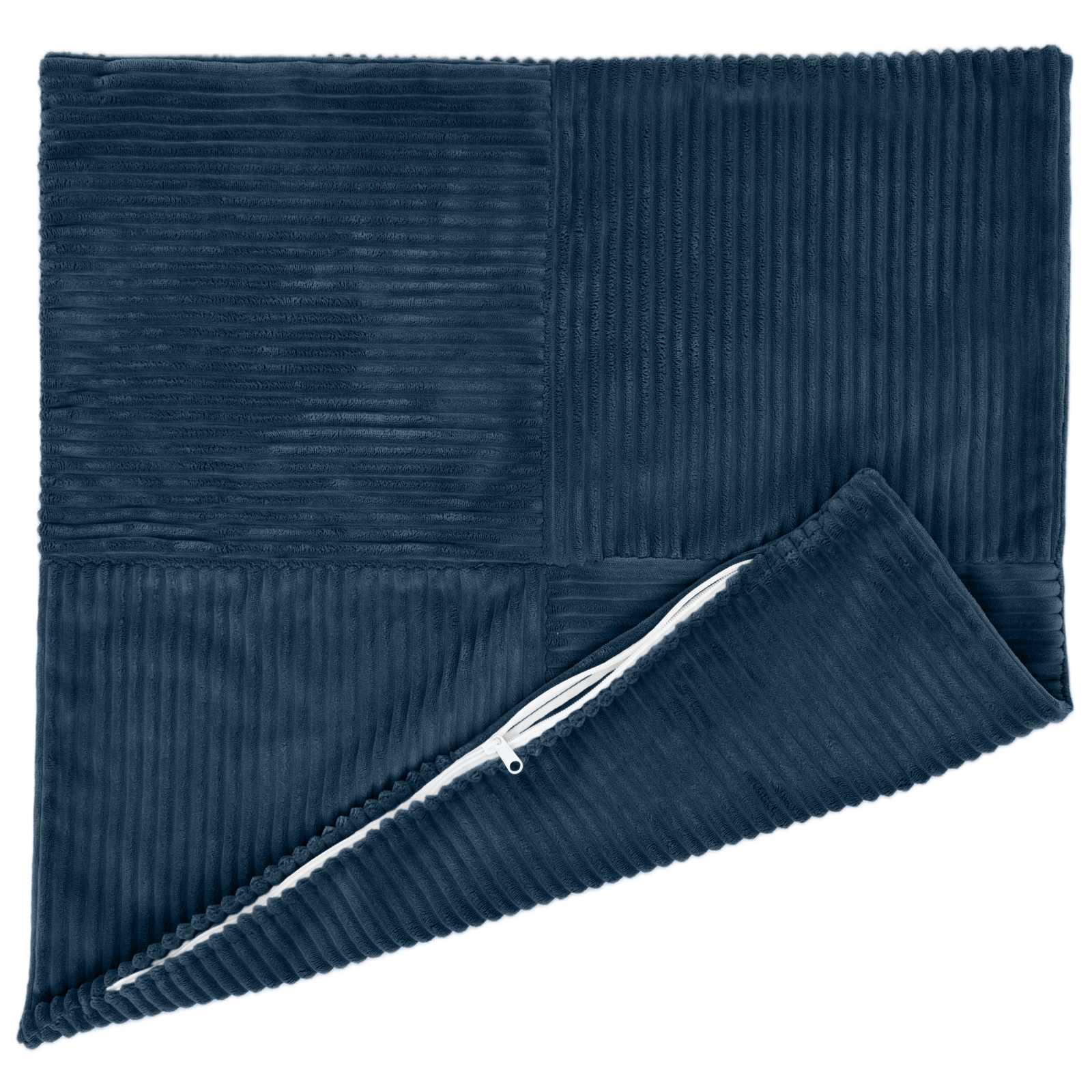 Κάλυμμα Μαξιλαριού 2 pcs ALMELO Σκούρο μπλε 55 x 55 εκ - Pakobazaar
