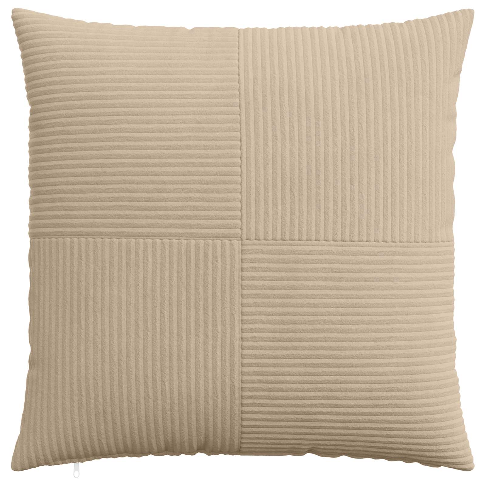 Κάλυμμα Μαξιλαριού 2 pcs ALMELO Taupe 55 x 55 εκ κορντουρόι - Pakobazaar