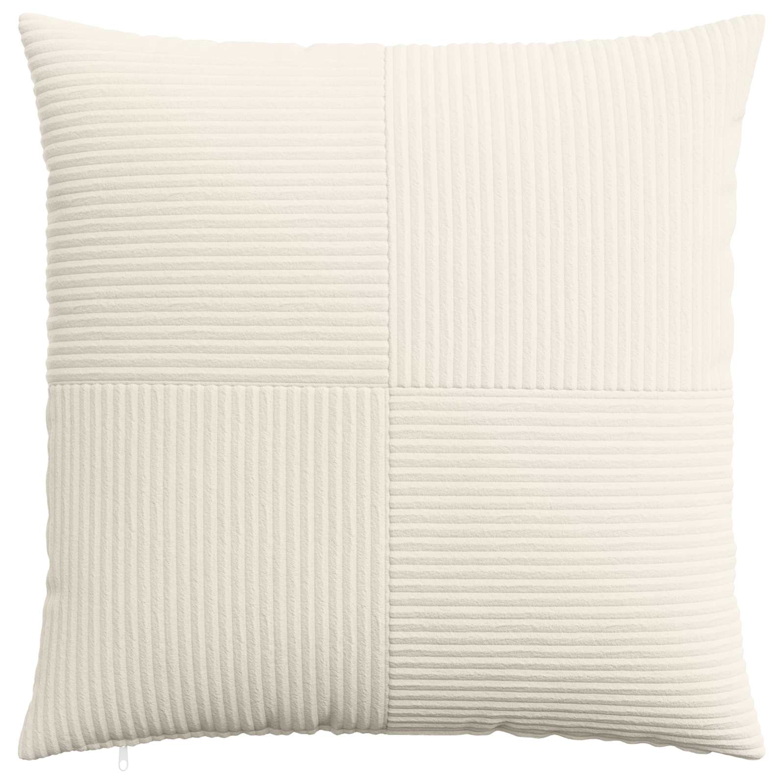 Κάλυμμα Μαξιλαριού 2 pcs ALMELO Κρεμ 60 x 60 cm κορντουρόι