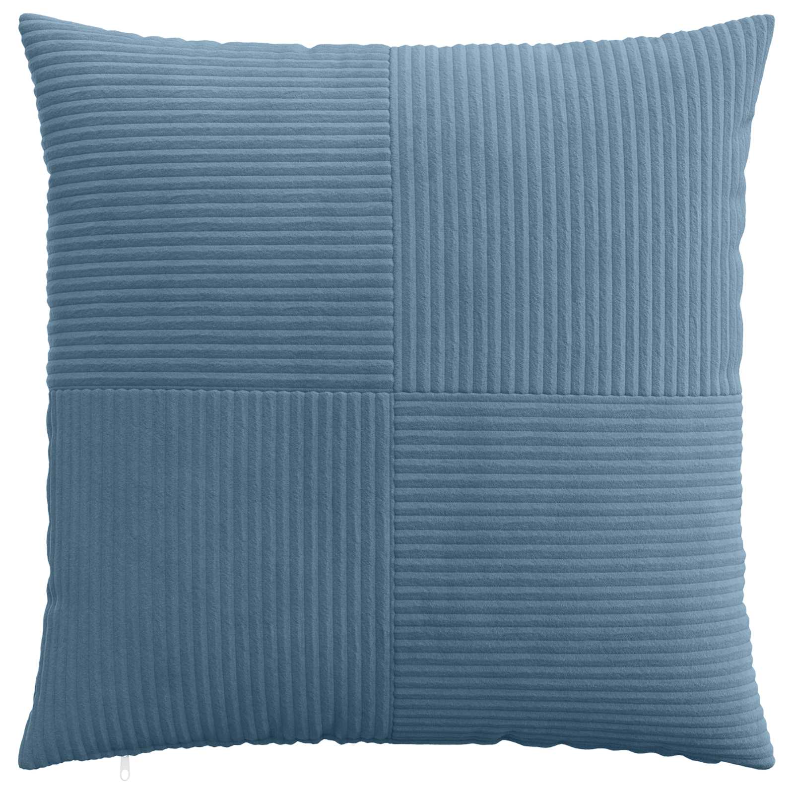 Κάλυμμα Μαξιλαριού 6 pcs ALMELO Μπλε 60 x 60 cm κορντουρόι - Pakobazaar