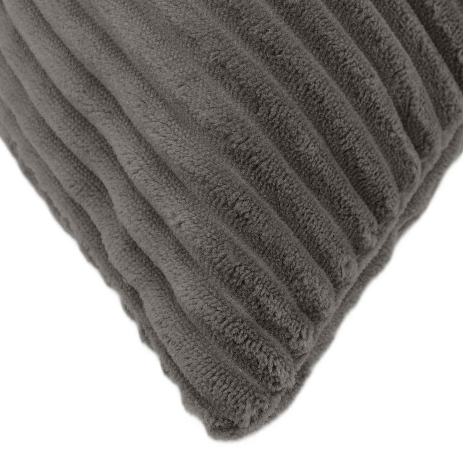 Κάλυμμα Μαξιλαριού 6 pcs ALMELO Σκούρο Γκρι 65 x 65 εκ. - Pakobazaar