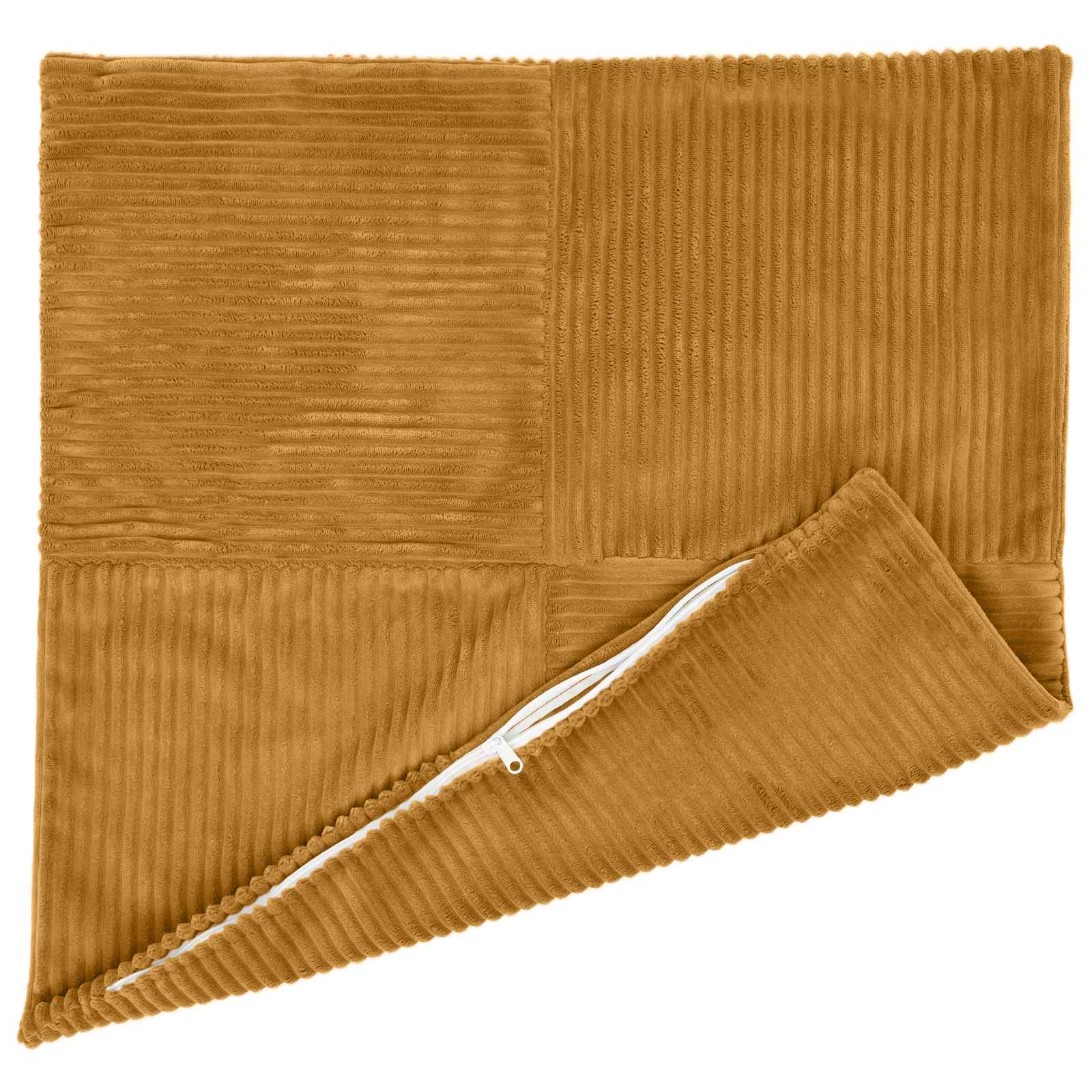 Κάλυμμα Μαξιλαριού 2 pcs ALMELO Κίτρινο 70 x 70 cm κορντουρόι - Pakobazaar