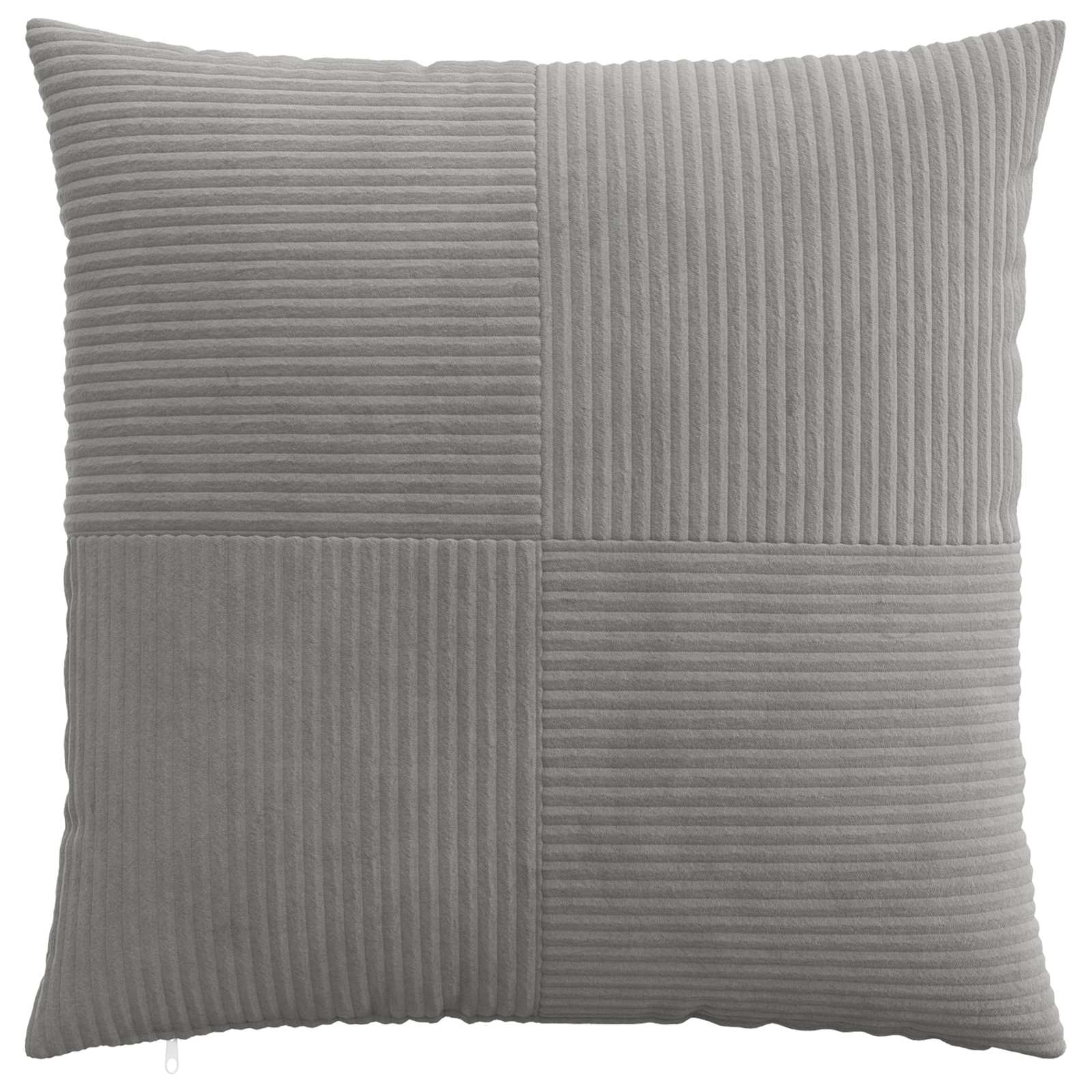 Κάλυμμα Μαξιλαριού 6 pcs ALMELO Ανοιχτό γκρι 80 x 80 cm