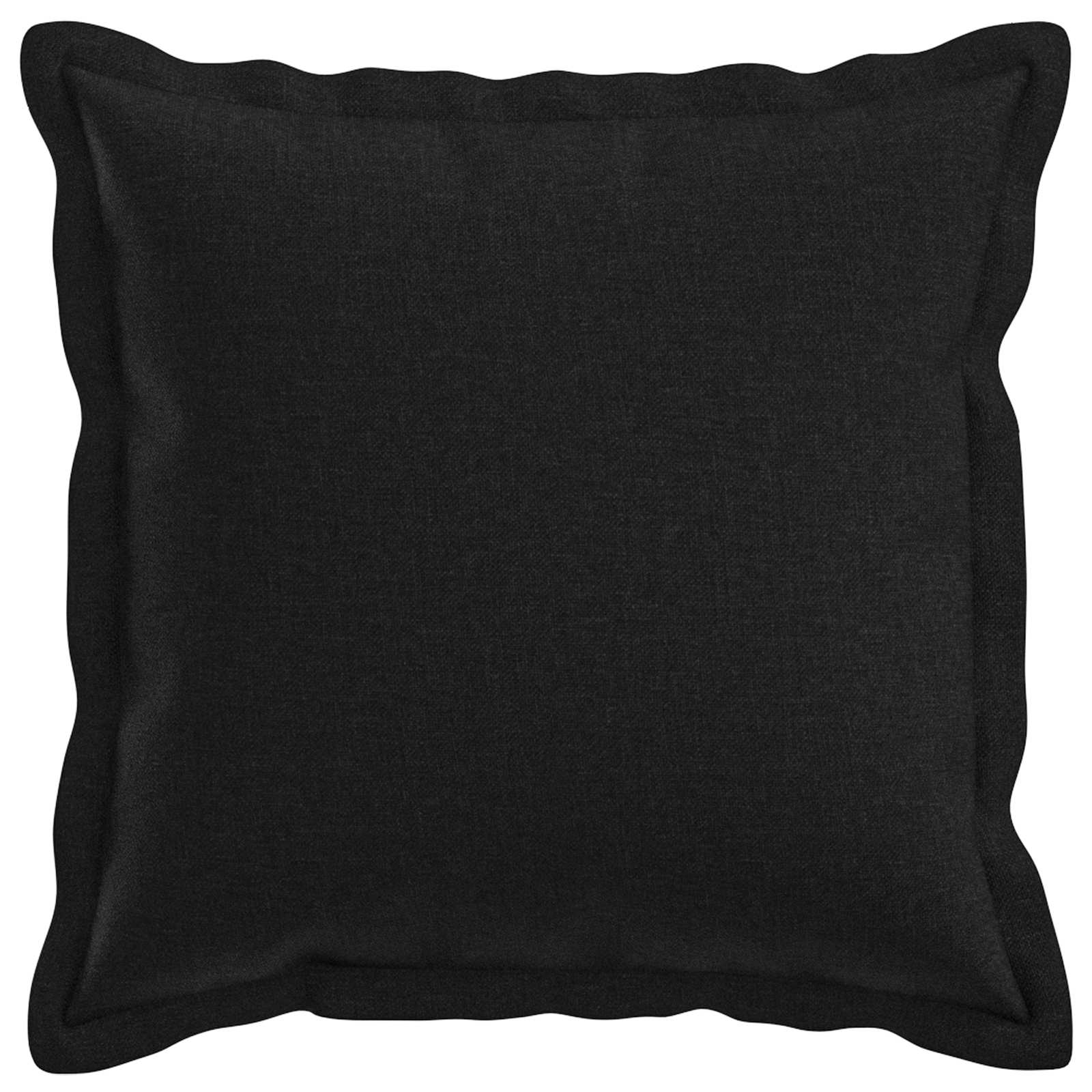 Κάλυμμα Μαξιλαριού 2 pcs HOUTEN Μαύρο 30 x 30 cm Ψεύτικο Λινό