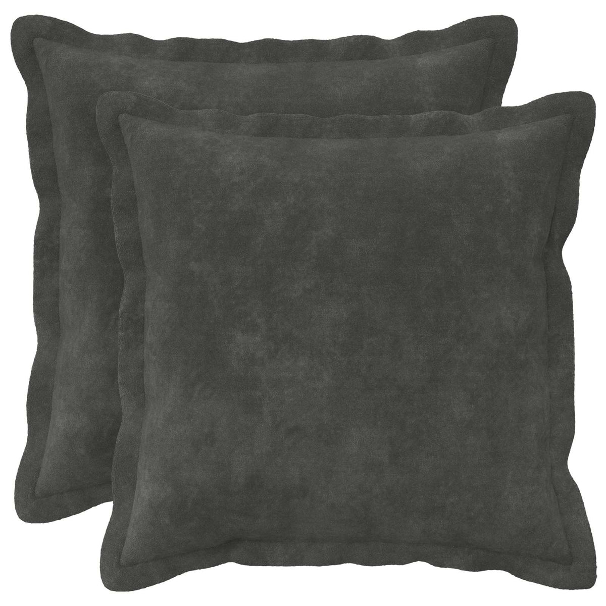 Κάλυμμα Μαξιλαριού 2 pcs HOUTEN Ανθρακί 30 x 30 cm