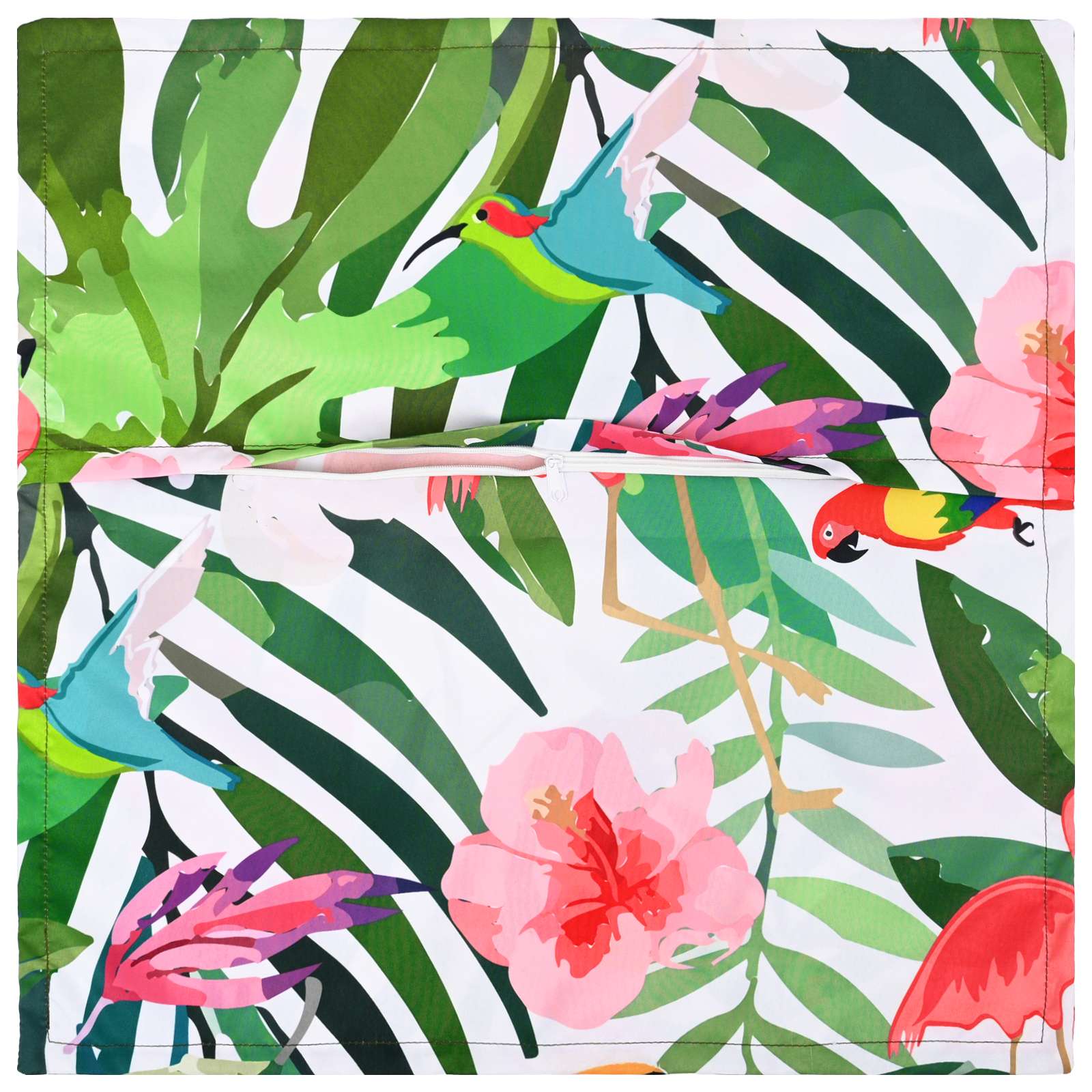 Κάλυμμα Μαξιλαριού 2 τμχ. HOUTEN Μαύρο 30 x 30 cm Πολυεστέρας - Pakobazaar
