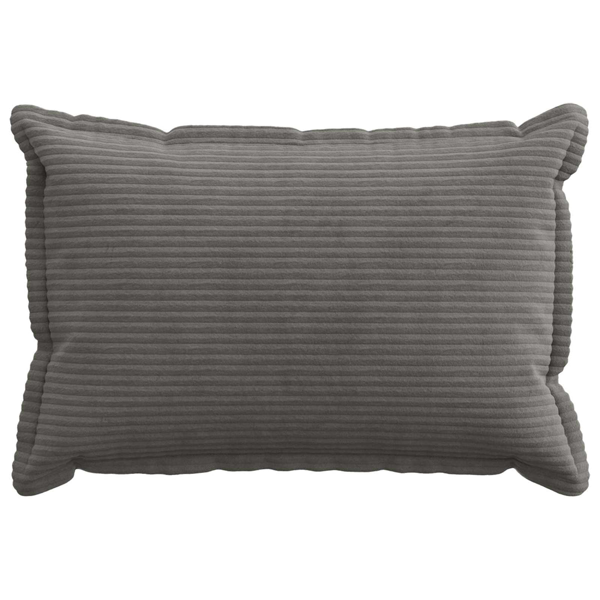 Κάλυμμα Μαξιλαριού 6 τμχ. HOUTEN Σκούρο Γκρι 30 x 50 cm - Pakobazaar