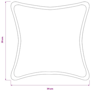 Κάλυμμα Μαξιλαριού 2 pcs HOUTEN Σκούρο Πράσινο 35 x 35 cm