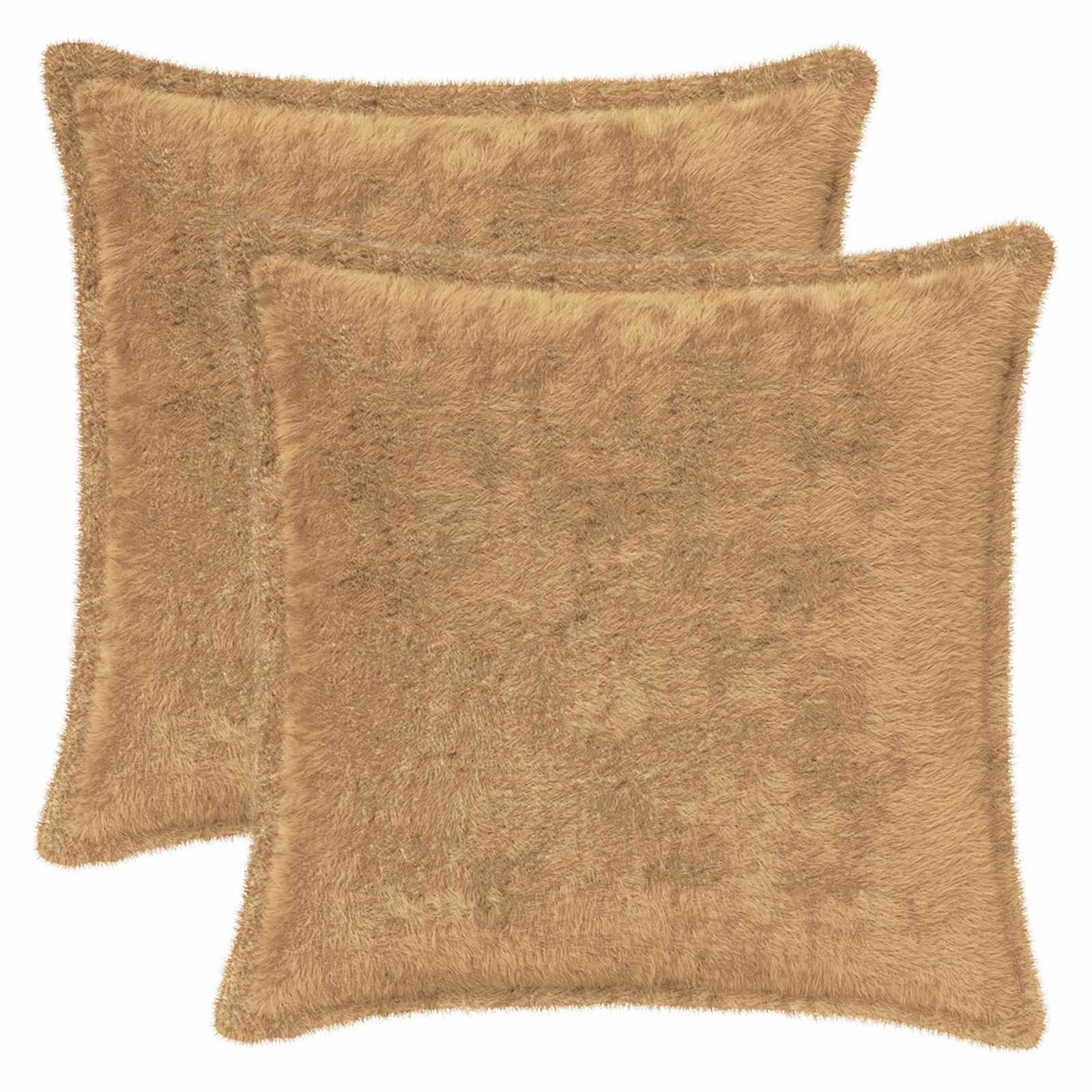Κάλυμμα Μαξιλαριού 2 τμχ. HOUTEN Taupe 35 x 35 cm