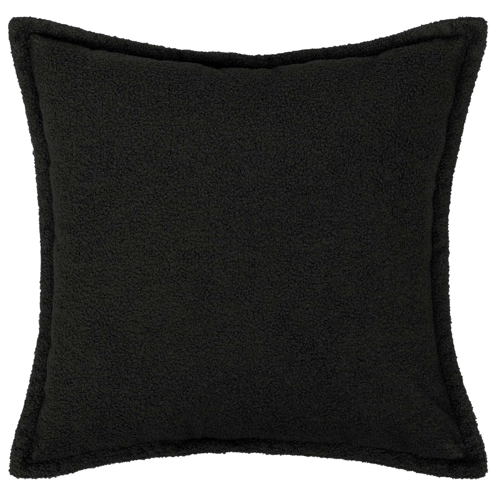 Κάλυμμα Μαξιλαριού 6 pcs HOUTEN Μαύρο 40 x 40 cm Μπουκλέ - Pakobazaar