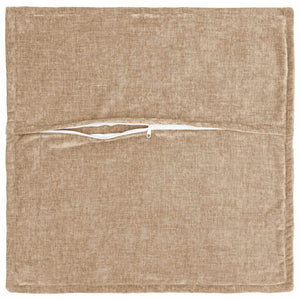 Κάλυμμα Μαξιλαριού 12 τμχ. HOUTEN Taupe 40 x 40 cm - Pakobazaar