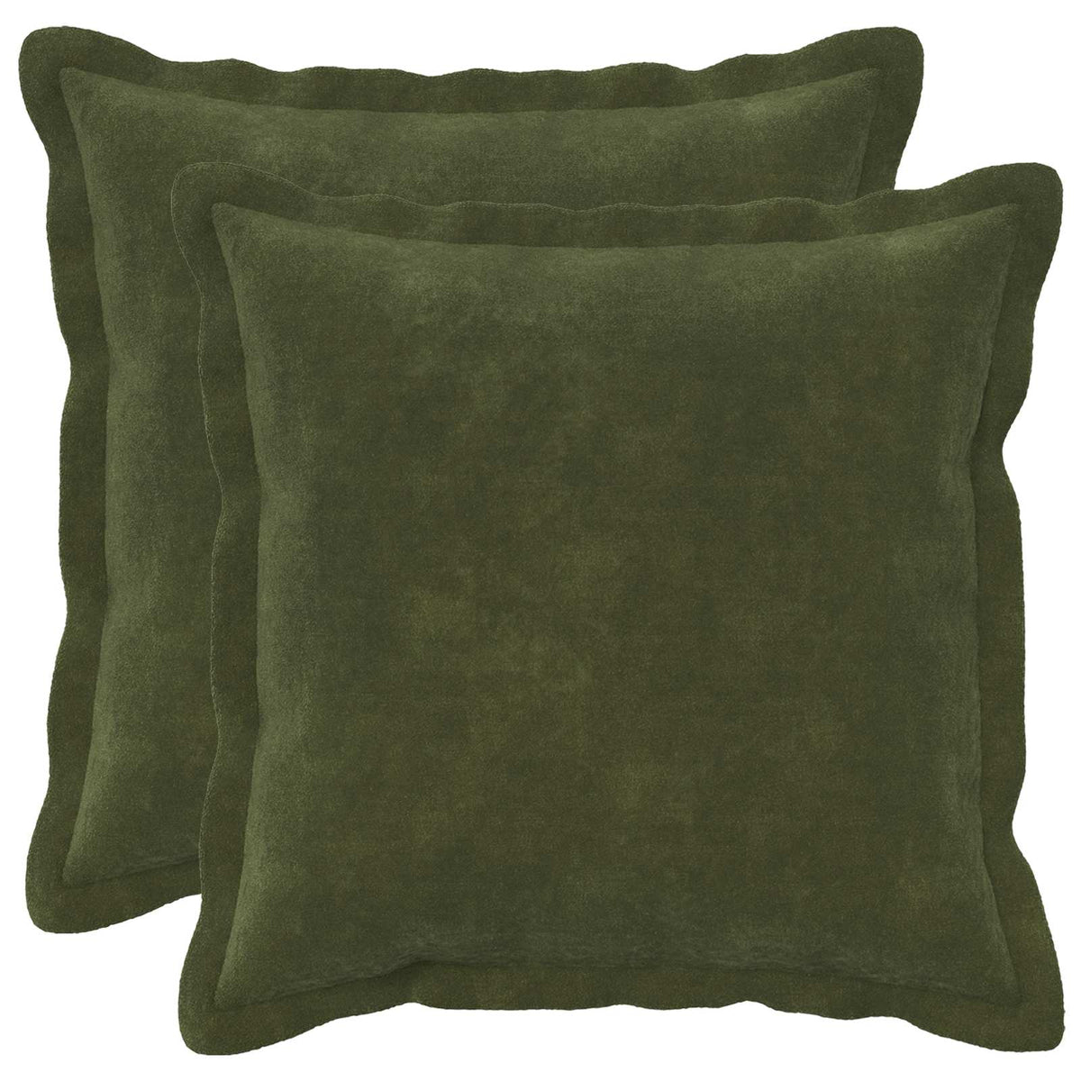 Κάλυμμα Μαξιλαριού 2 pcs HOUTEN Πράσινο 40 x 40 cm - Pakobazaar