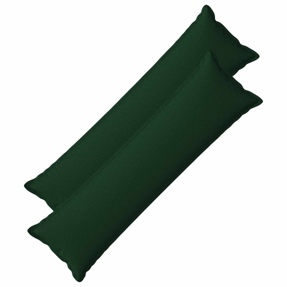 Κάλυμμα Μαξιλαριού 2 pcs HOUTEN Σκούρο Πράσινο 40 x 145 εκ. - Pakobazaar