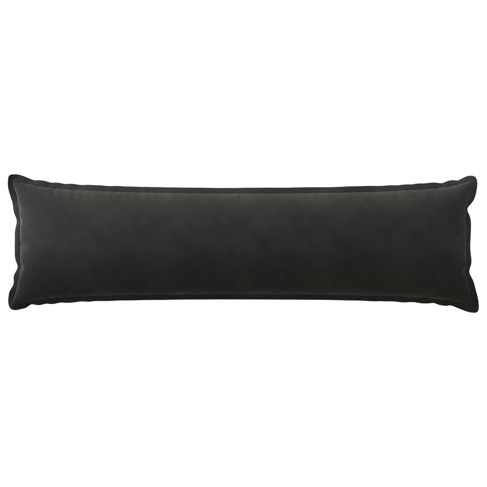 Κάλυμμα Μαξιλαριού HOUTEN Μαύρο 40 x 145 εκ. Βελούδο