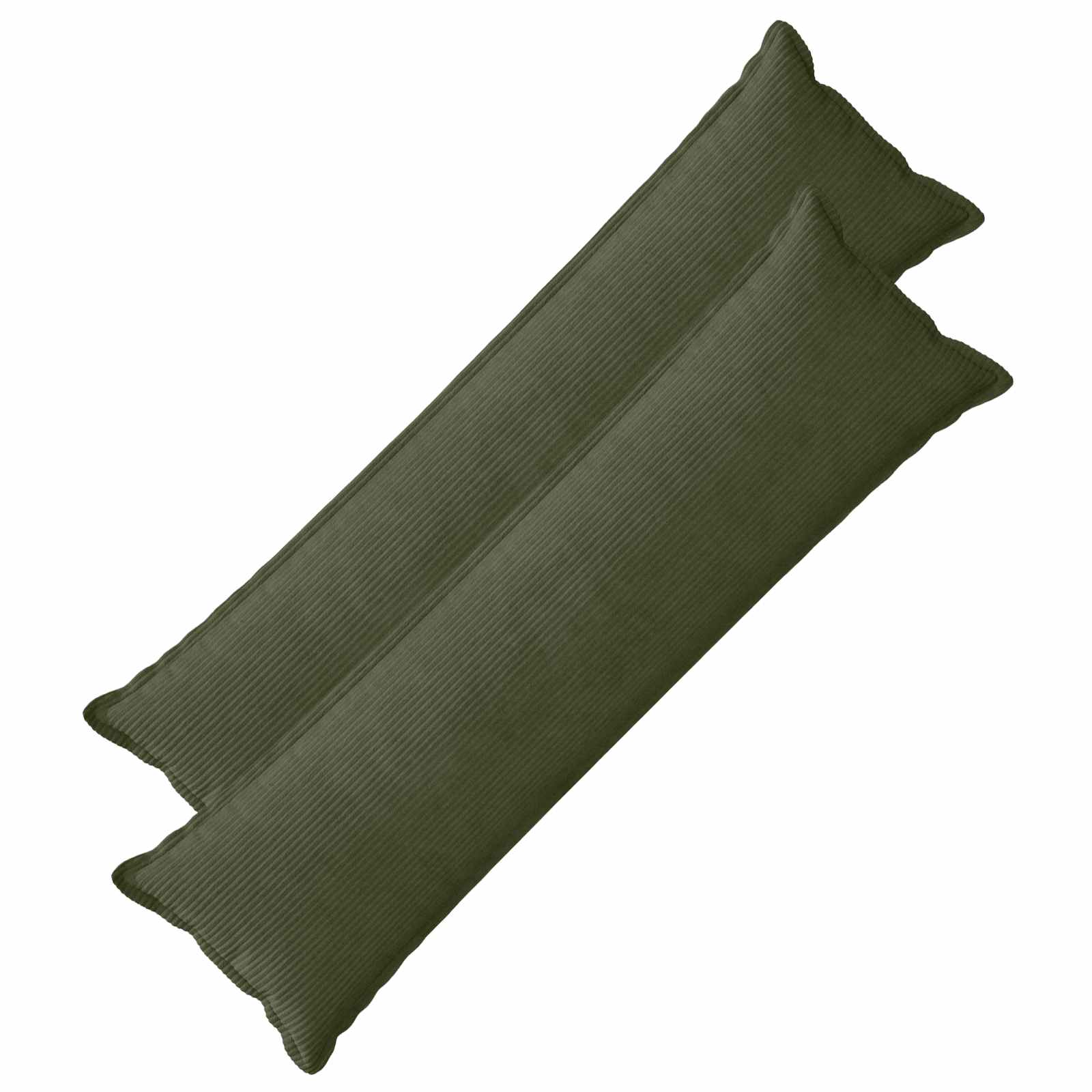 Κάλυμμα Μαξιλαριού 2 τμχ. HOUTEN Πράσινο 40 x 145 εκ.