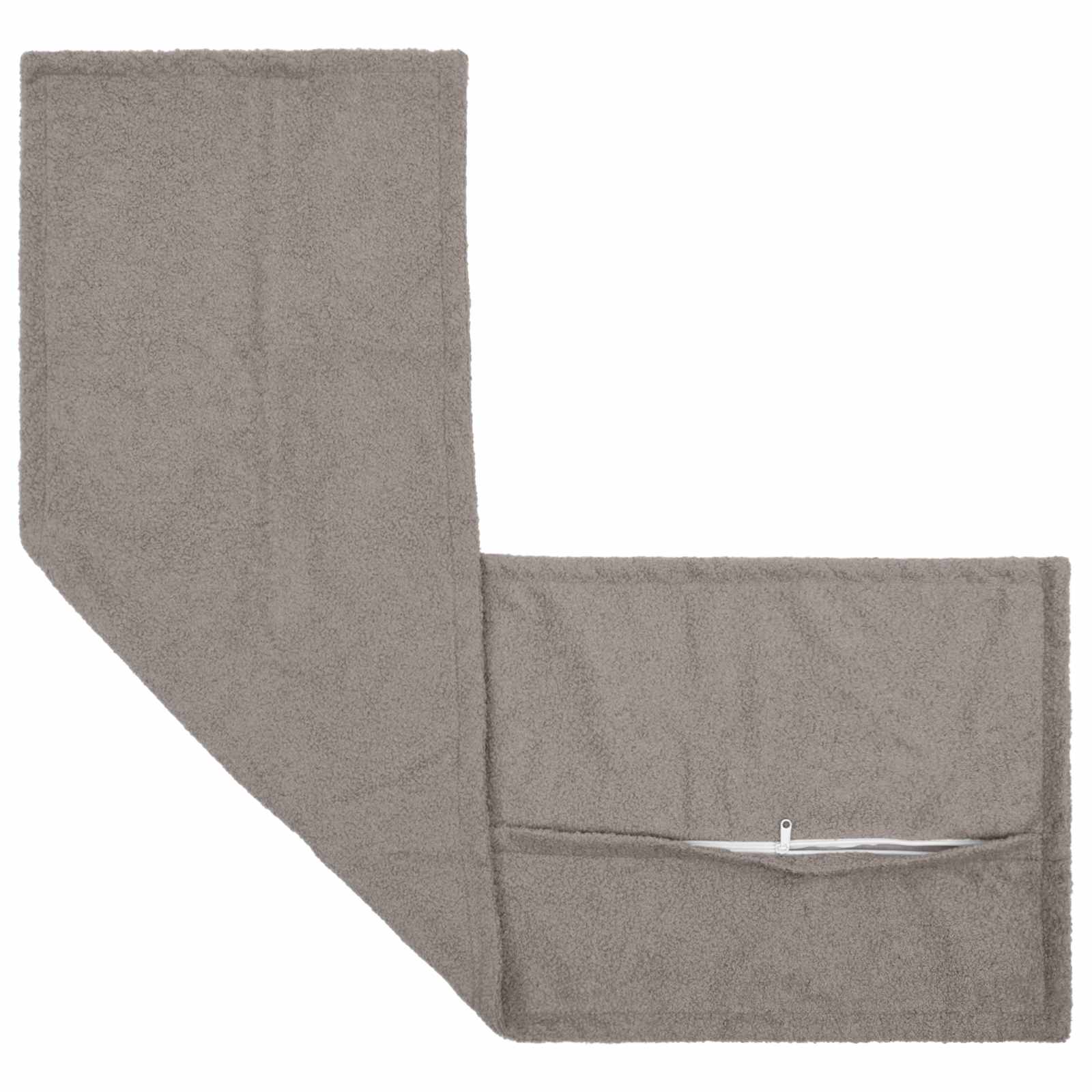 Κάλυμμα Μαξιλαριού 2 pcs HOUTEN Ανοιχτό γκρι 40 x 145 εκ.