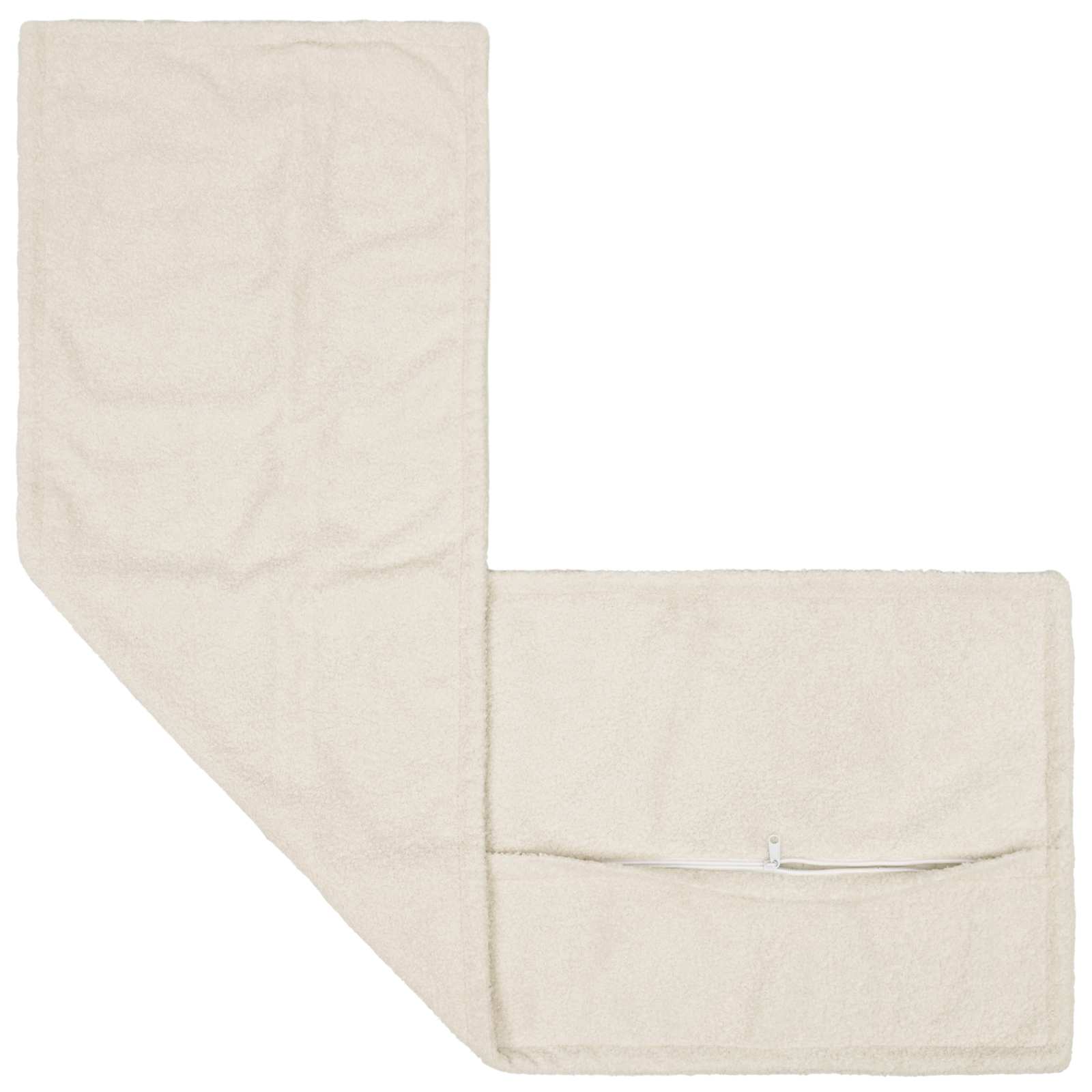Κάλυμμα Μαξιλαριού 2 pcs HOUTEN Κρεμ 40 x 145 εκ. Μπουκλέ - Pakobazaar
