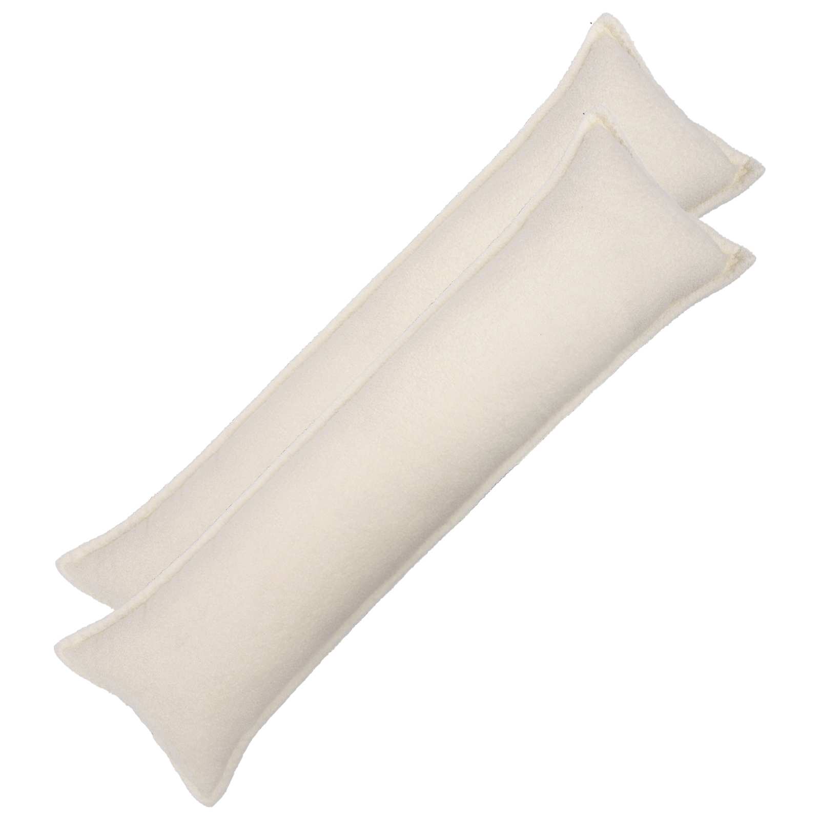 Κάλυμμα Μαξιλαριού 2 pcs HOUTEN Κρεμ 40 x 145 εκ. Μπουκλέ - Pakobazaar