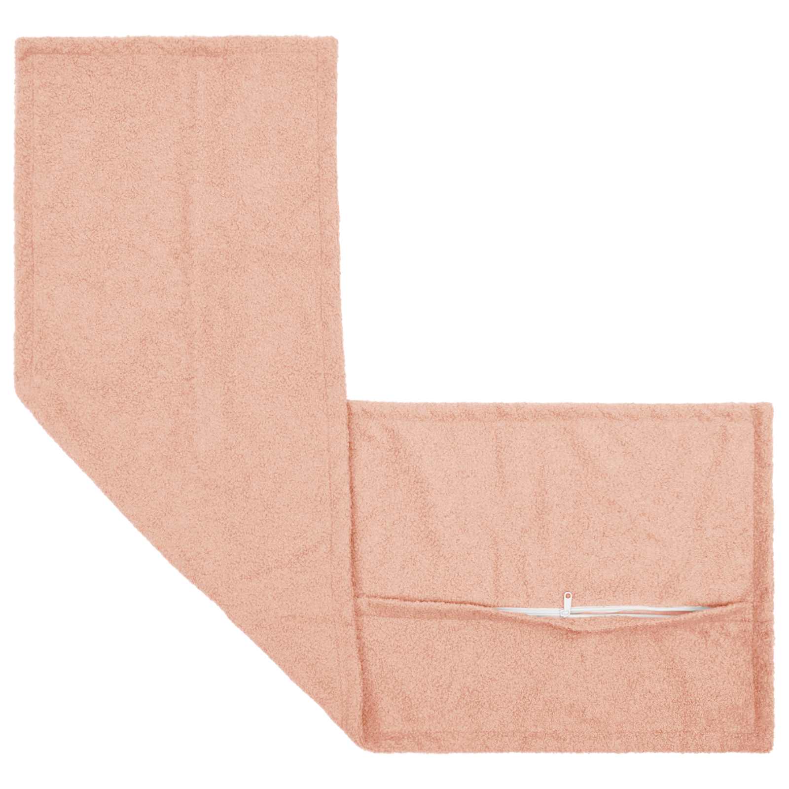 Κάλυμμα Μαξιλαριού 2 pcs HOUTEN Ροζ 40 x 145 εκ. Μπουκλέ