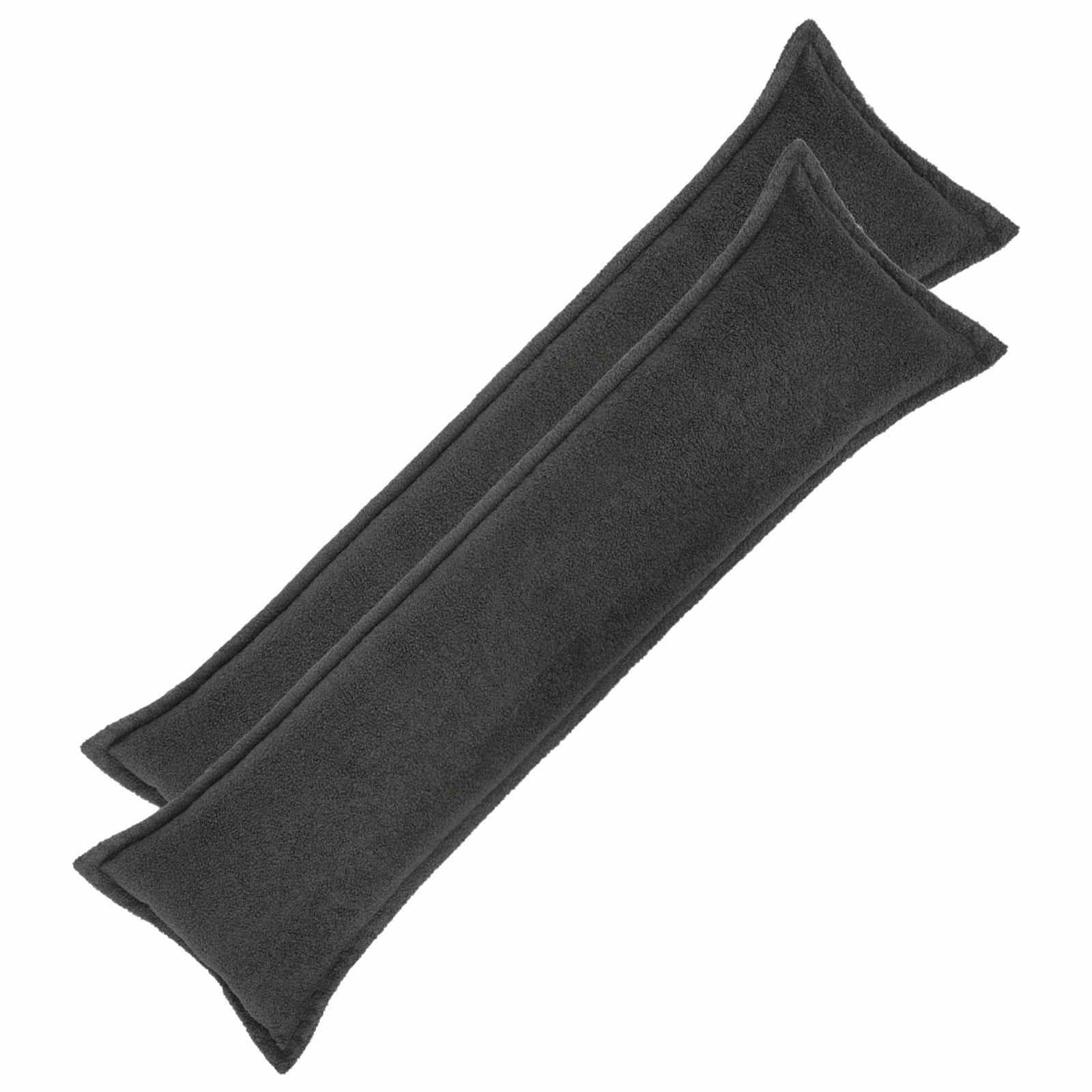 Κάλυμμα Μαξιλαριού 2 pcs HOUTEN Σκούρο Γκρι 40 x 145 εκ.