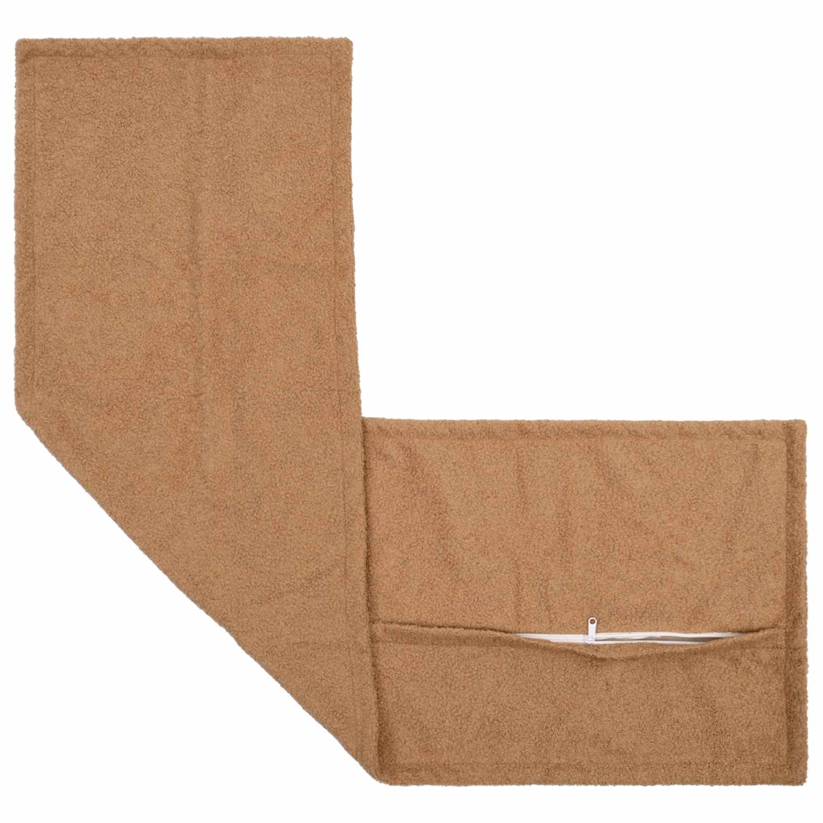 Κάλυμμα Μαξιλαριού HOUTEN Μπεζ 40 x 145 εκ. Μπουκλέ