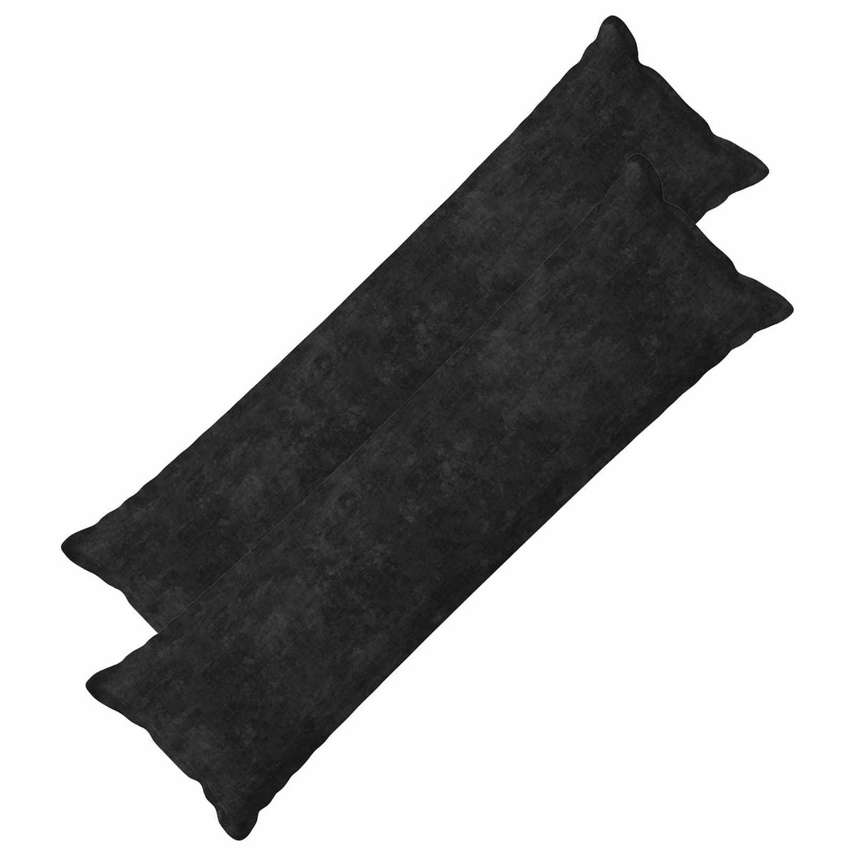 Κάλυμμα Μαξιλαριού 2 τμχ. HOUTEN Ανθρακί 40 x 145 εκ. - Pakobazaar