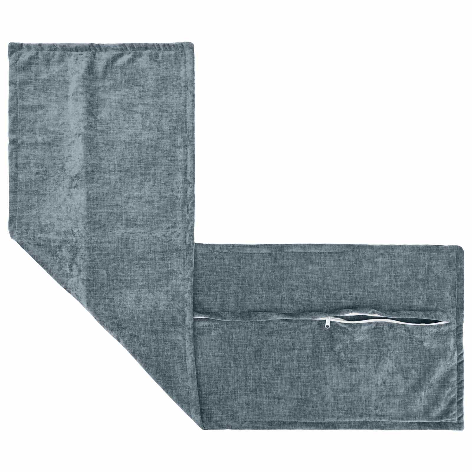 Κάλυμμα Μαξιλαριού HOUTEN Γαλάζιο 40 x 145 εκ. Ύφασμα Chenille