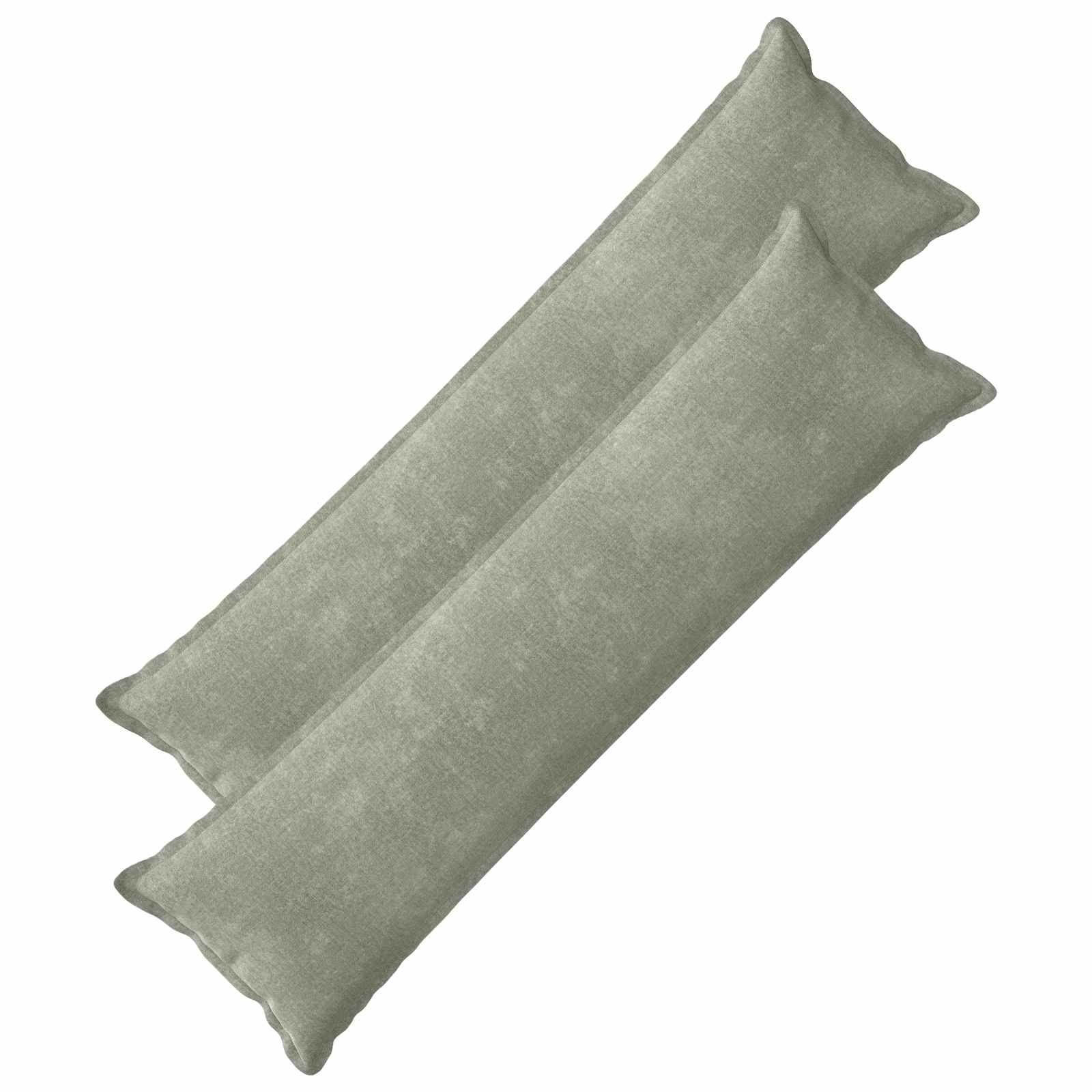 Κάλυμμα Μαξιλαριού 2 τμχ. HOUTEN Πράσινο 40 x 145 εκ. - Pakobazaar