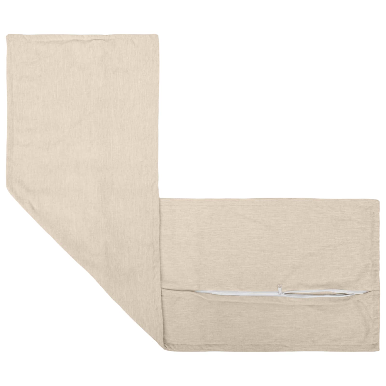 Κάλυμμα Μαξιλαριού 2 τμχ. HOUTEN Κρεμ 40 x 145 εκ.