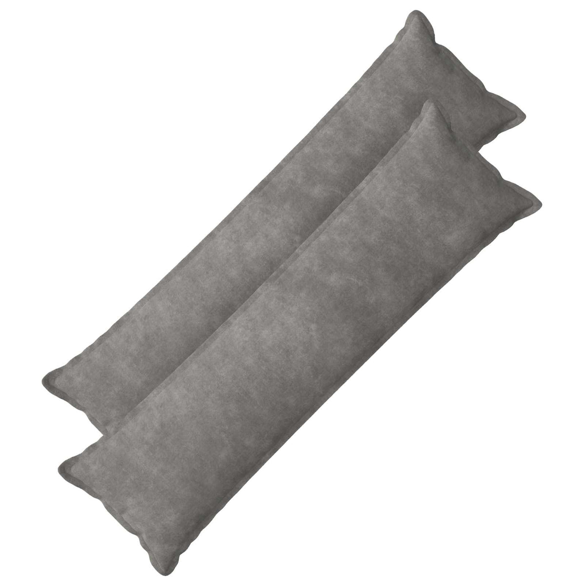 Κάλυμμα Μαξιλαριού 2 pcs HOUTEN Ανοιχτό γκρι 40 x 145 εκ. - Pakobazaar
