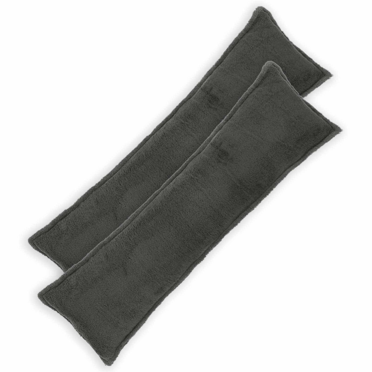 Κάλυμμα Μαξιλαριού 2 pcs HOUTEN Σκούρο Γκρι 40 x 145 εκ. - Pakobazaar