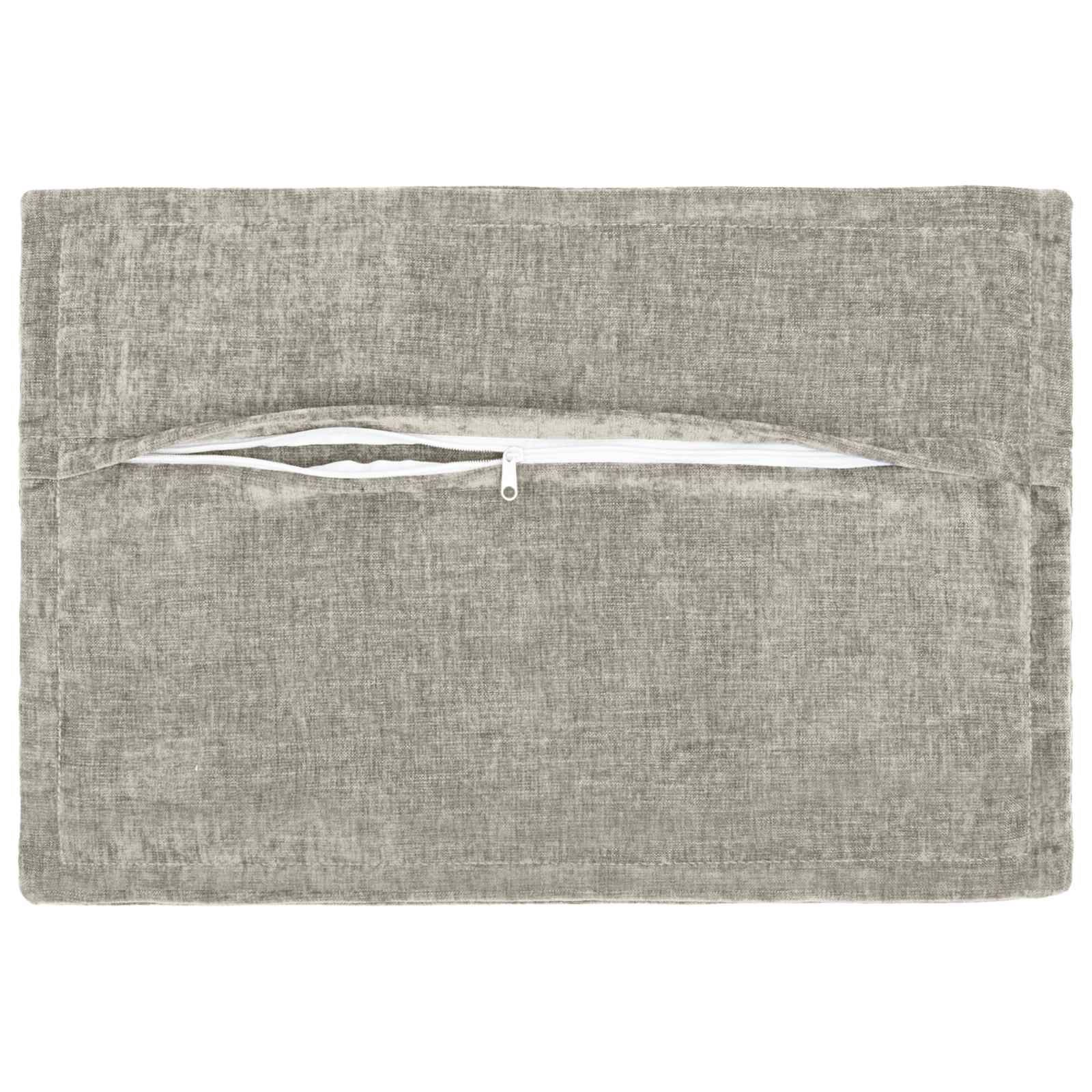 Κάλυμμα Μαξιλαριού 6 pcs HOUTEN Ανοιχτό γκρι 40 x 60 cm - Pakobazaar