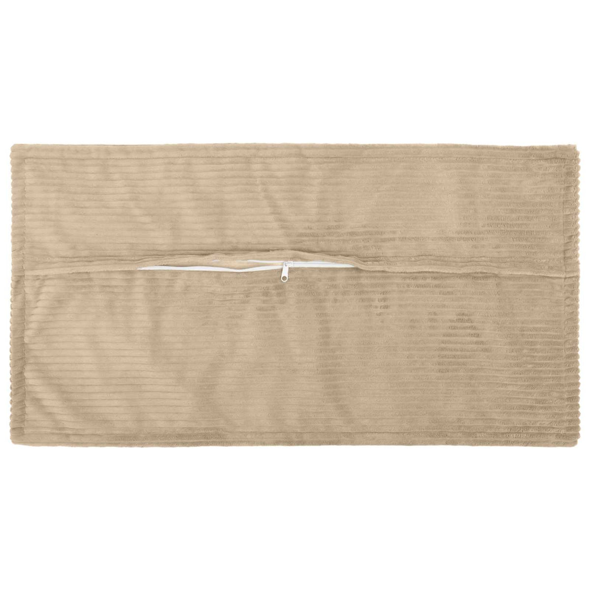 Κάλυμμα Μαξιλαριού 2 τμχ. HOUTEN Taupe 40 x 70 cm κορντουρόι