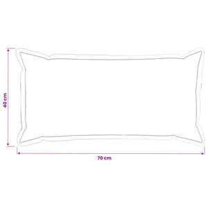 Κάλυμμα Μαξιλαριού 6 τμχ. HOUTEN Κρεμ 40 x 70 cm Πολυεστέρας