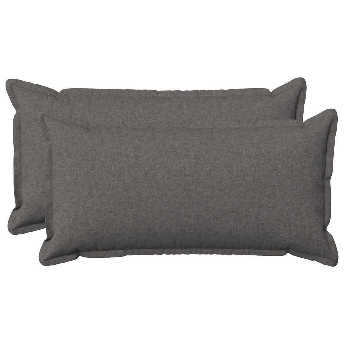 Κάλυμμα Μαξιλαριού 2 pcs HOUTEN Ανοιχτό γκρι 40 x 80 cm