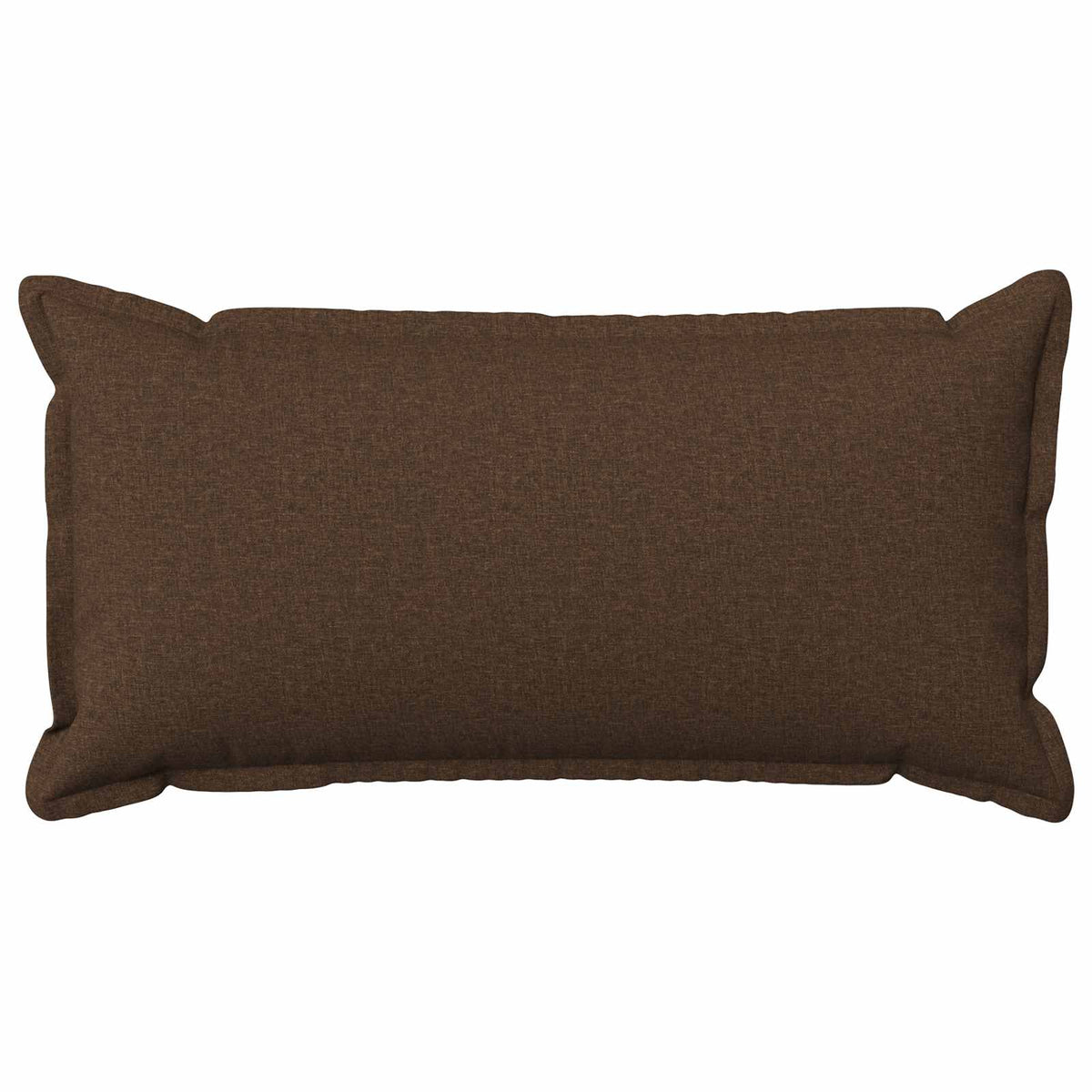 Κάλυμμα Μαξιλαριού 2 pcs HOUTEN Καφέ 40 x 80 cm Ψεύτικο Λινό