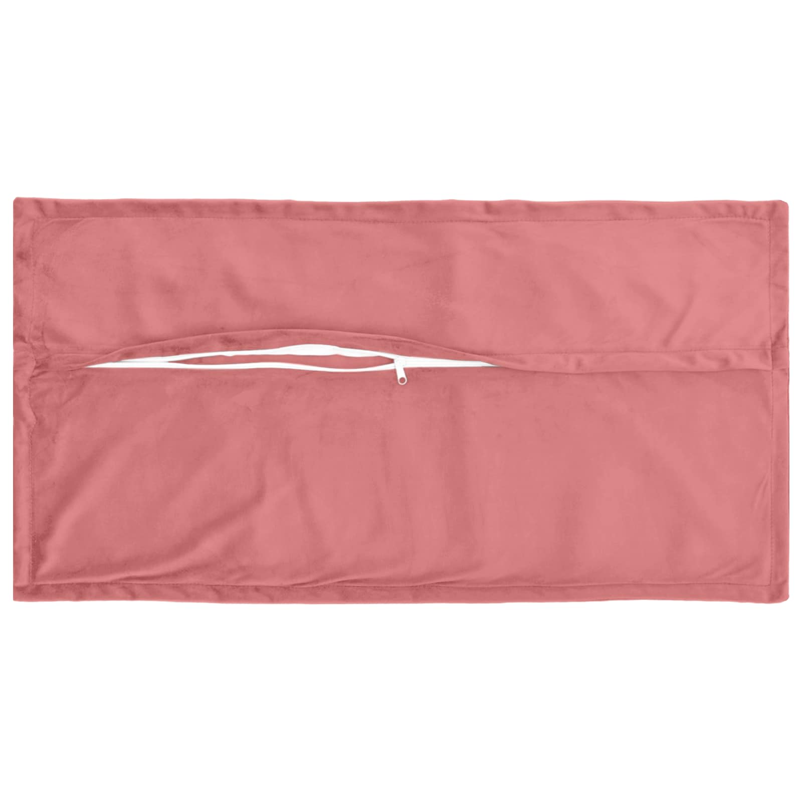 Κάλυμμα Μαξιλαριού 12 pcs HOUTEN Ροζ 40 x 80 cm Βελούδο