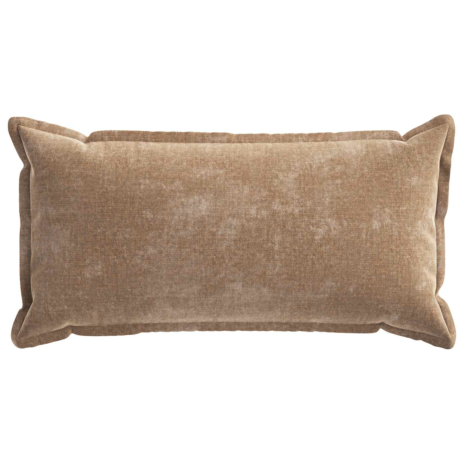 Κάλυμμα Μαξιλαριού 6 pcs HOUTEN Καφέ 40 x 80 cm Ύφασμα Chenille