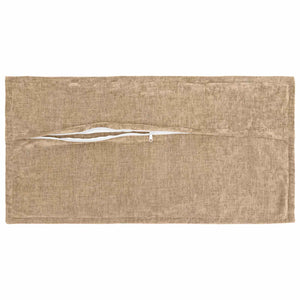 Κάλυμμα Μαξιλαριού 6 τμχ. HOUTEN Taupe 40 x 80 cm