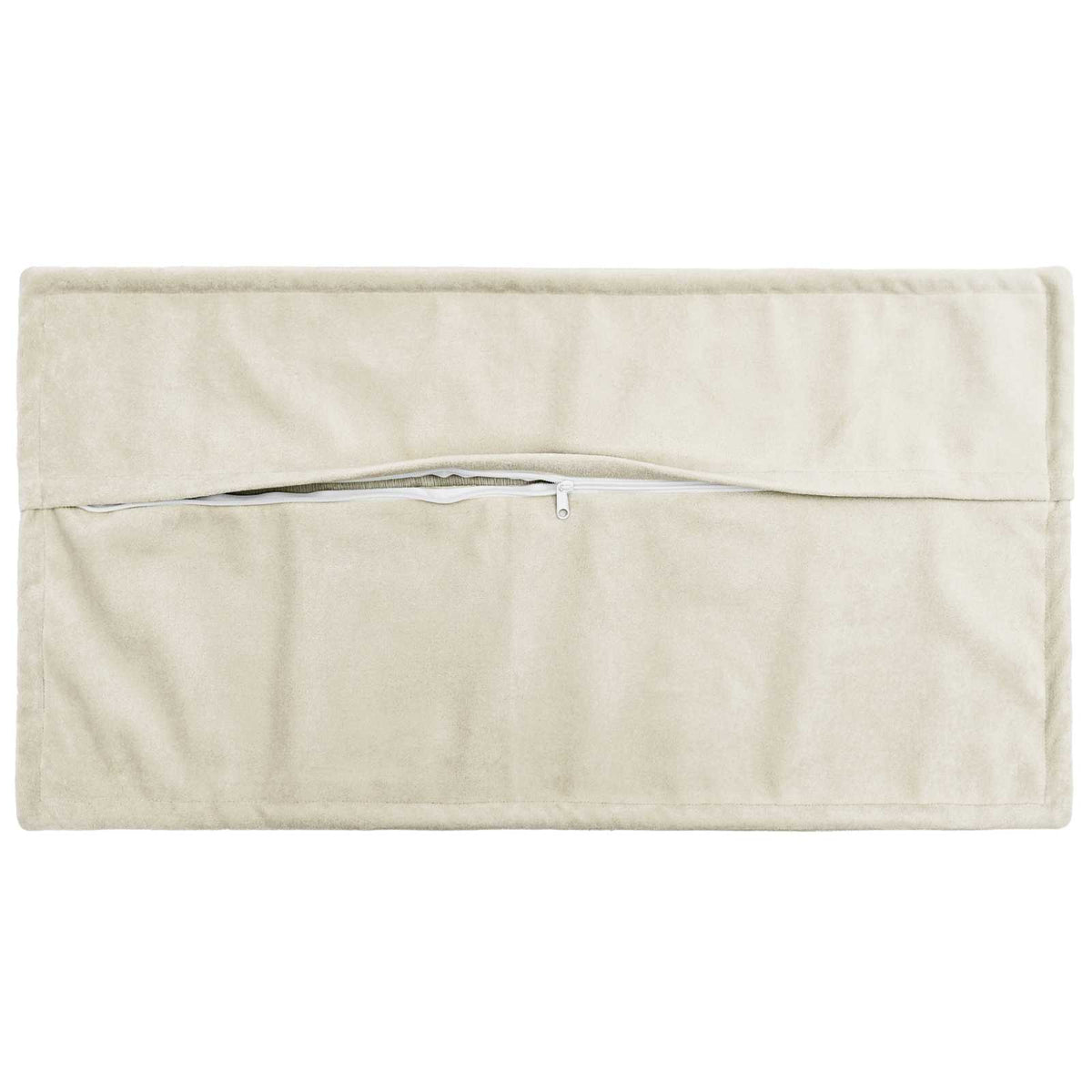 Κάλυμμα Μαξιλαριού 2 pcs HOUTEN Κρεμ 40 x 80 cm Μικροΐνες φλις