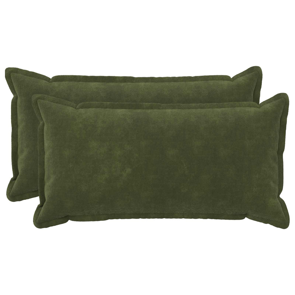 Κάλυμμα Μαξιλαριού 2 pcs HOUTEN Πράσινο 40 x 80 cm