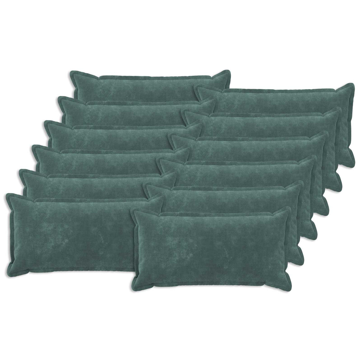 Κάλυμμα Μαξιλαριού 12 pcs HOUTEN Θαλασσί 40 x 80 cm