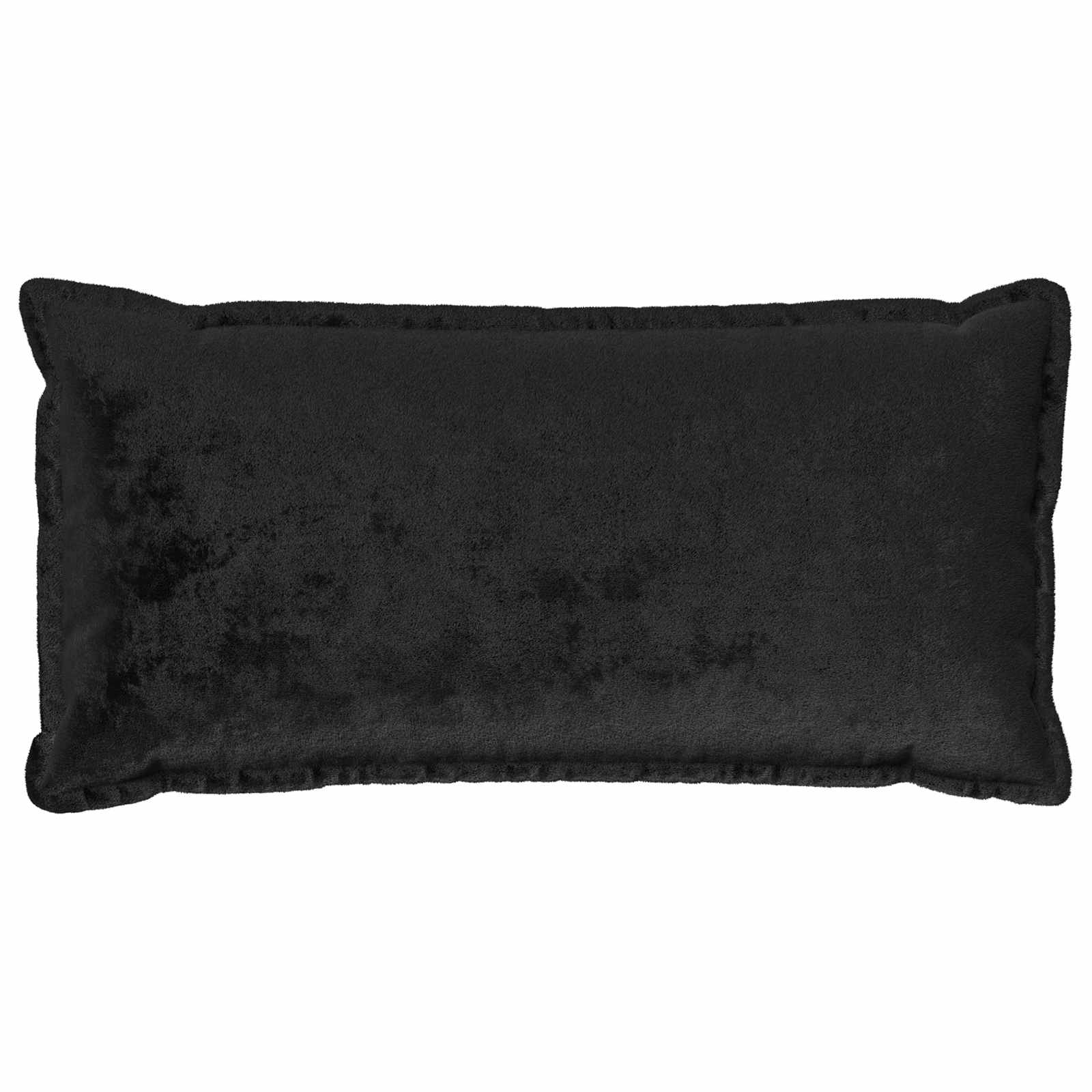 Κάλυμμα Μαξιλαριού 2 pcs HOUTEN Μαύρο 40 x 80 cm Φανέλα - Pakobazaar