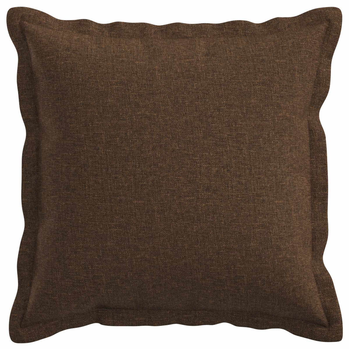 Κάλυμμα Μαξιλαριού 6 pcs HOUTEN Καφέ 45 x 45 cm Ψεύτικο Λινό - Pakobazaar