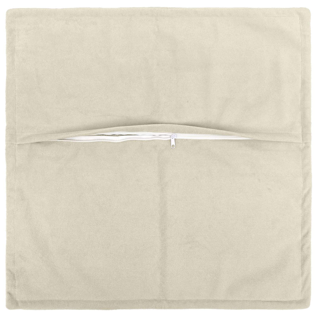 Κάλυμμα Μαξιλαριού 2 pcs HOUTEN Κρεμ 45 x 45 cm Μικροΐνες φλις