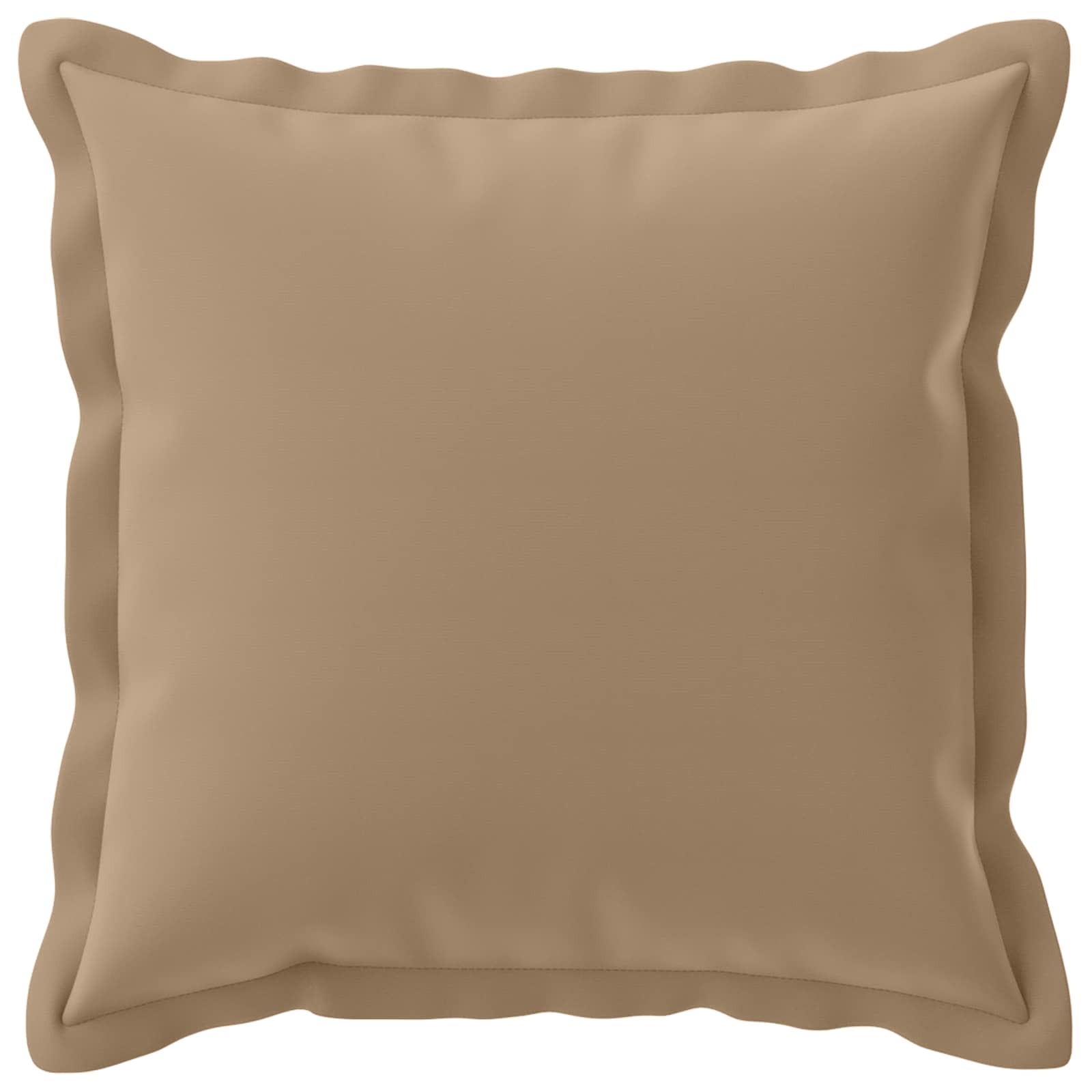 Κάλυμμα Μαξιλαριού 12 τμχ. HOUTEN Taupe 45 x 45 cm Πολυεστέρας