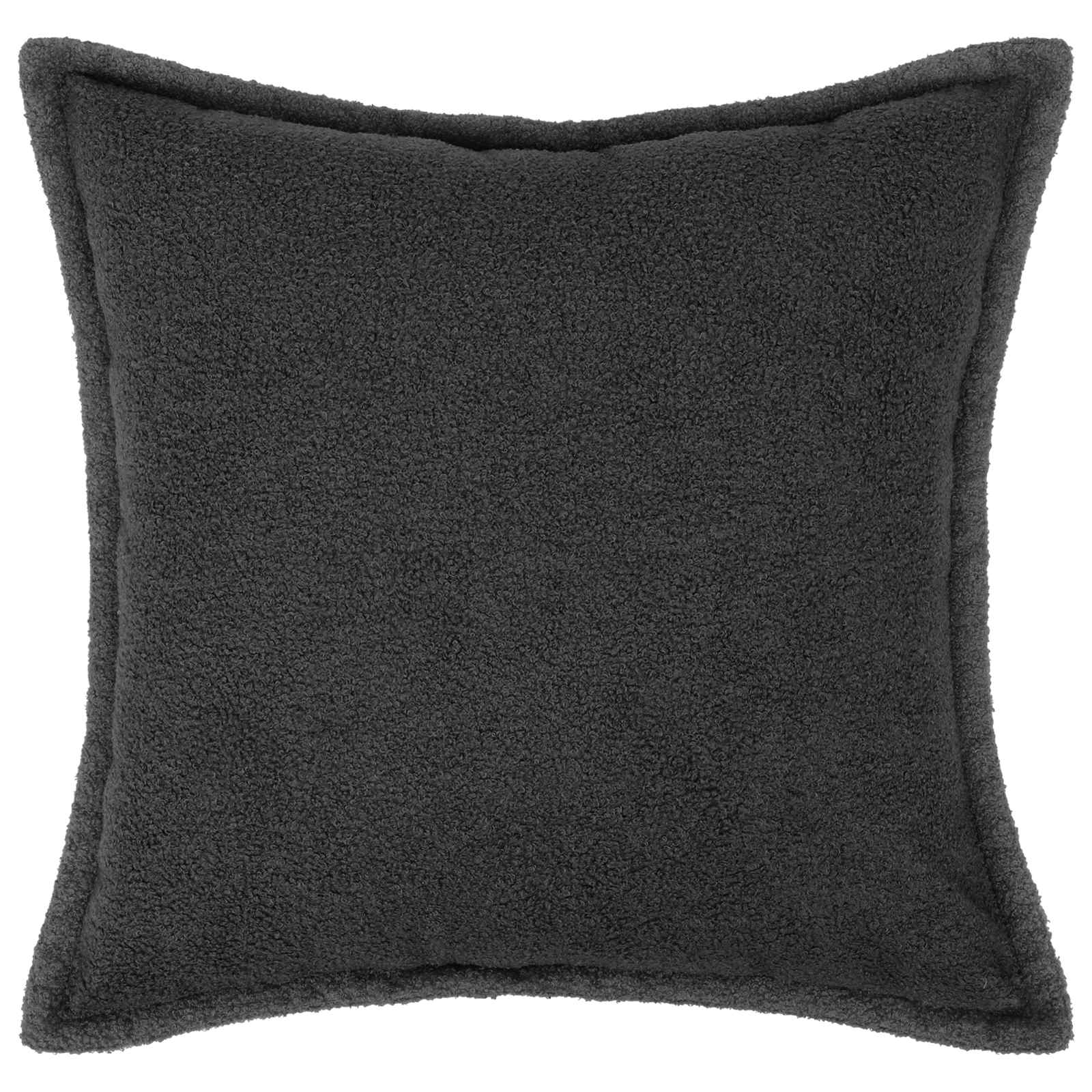 Κάλυμμα Μαξιλαριού 2 pcs HOUTEN Σκούρο Γκρι 50 x 50 cm Μπουκλέ