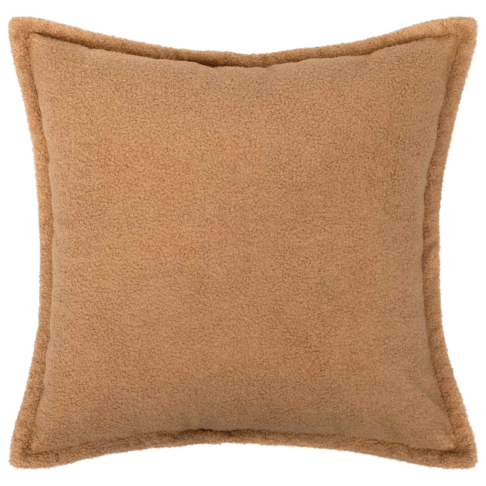 Κάλυμμα Μαξιλαριού 2 pcs HOUTEN Μπεζ 50 x 50 cm Μπουκλέ