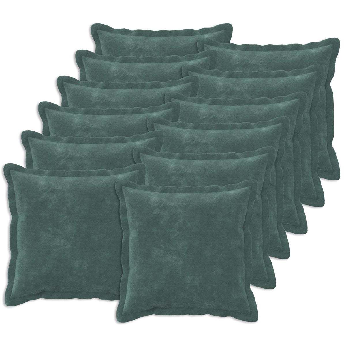 Κάλυμμα Μαξιλαριού 12 pcs HOUTEN Θαλασσί 50 x 50 cm
