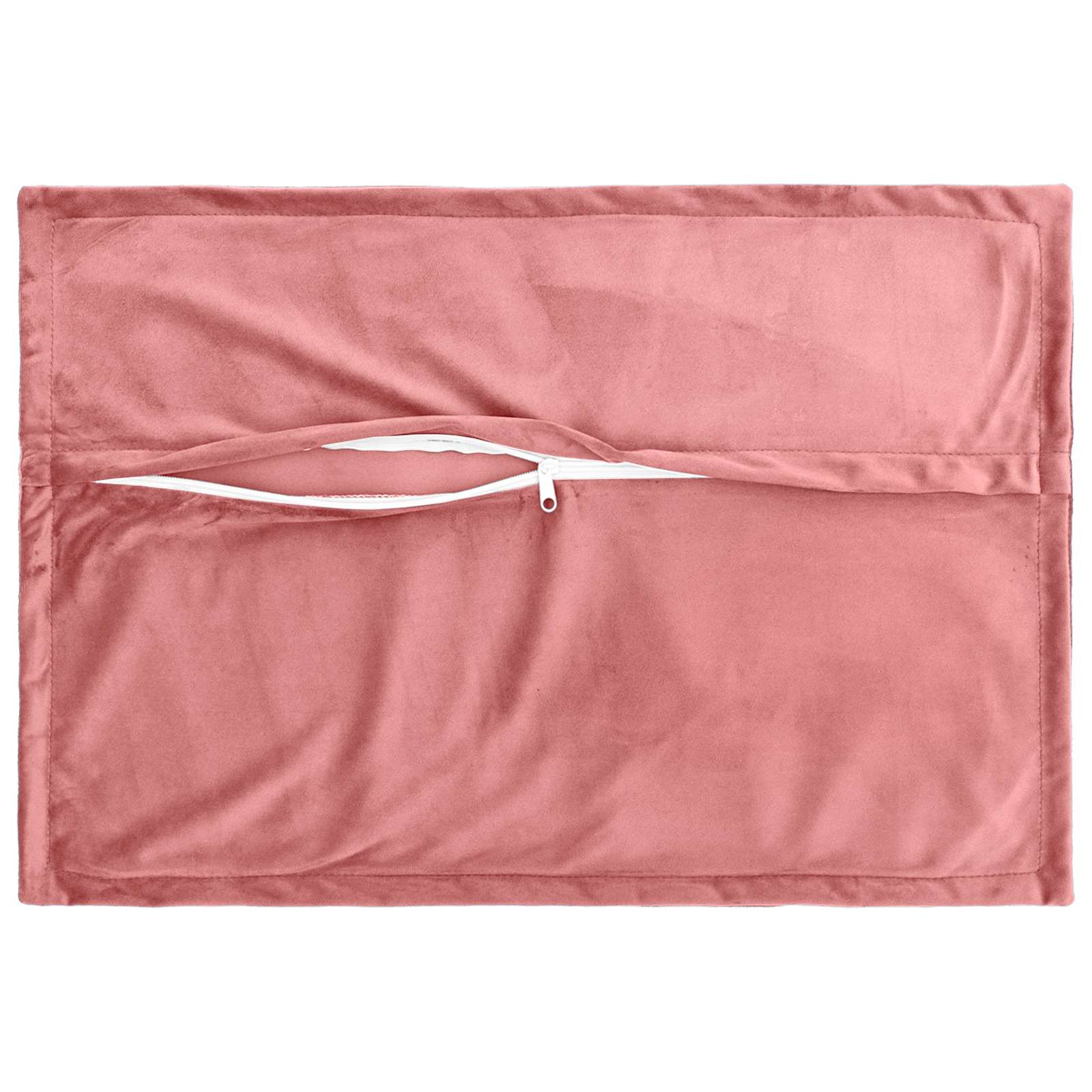 Κάλυμμα Μαξιλαριού 6 pcs HOUTEN Ροζ 50 x 70 cm Βελούδο - Pakobazaar